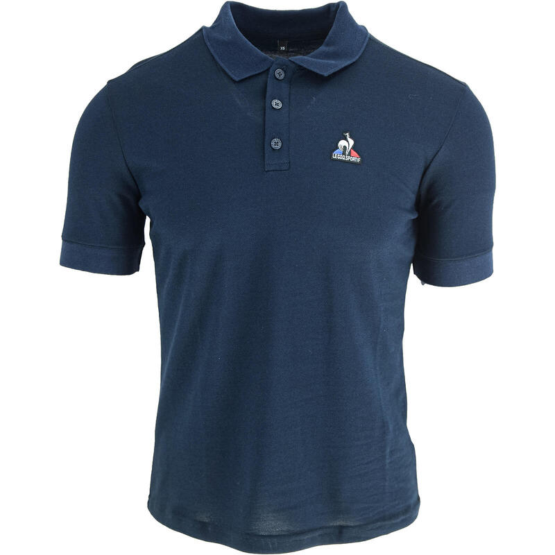 T-shirt Le Coq Sportif Ess N2 Short Sleeve Polo, Bleu, Hommes