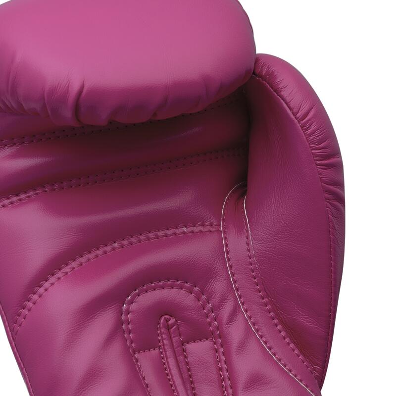 Adidas Gant de boxe « Speed 50 », 4 oz., Magenta-Blanc