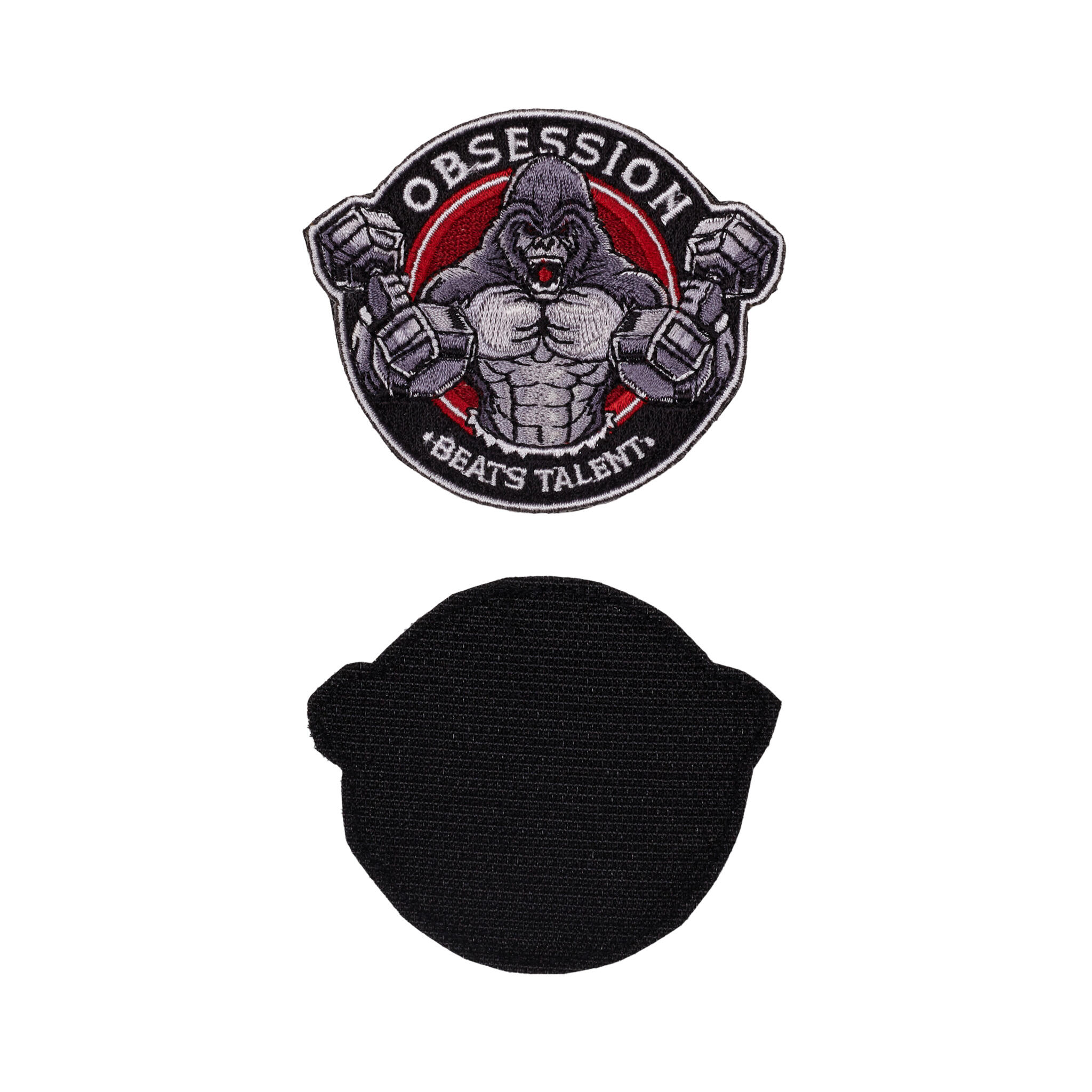 Parche Elitex Gorilla Obsession PVC Velcro para Mochilas 3/4