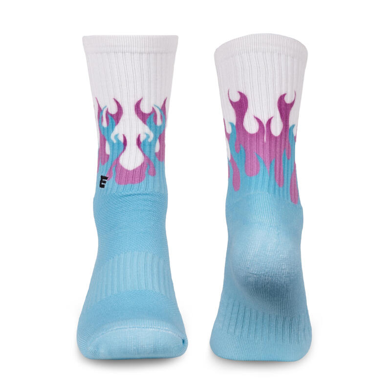 Elitex Training Performance Chaussettes Bleu Feu