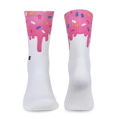 Elitex training calcetines performance roze geglazuurd