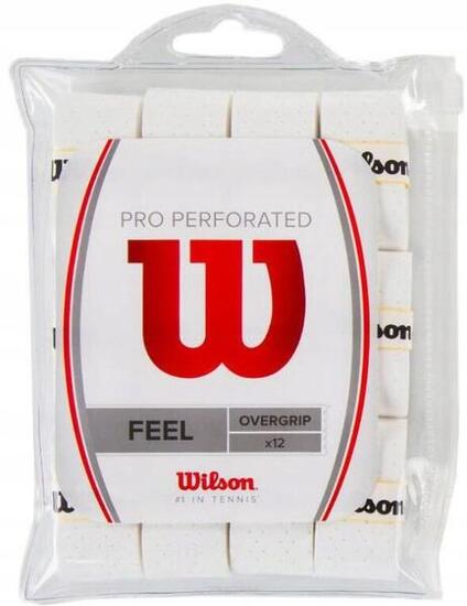 Set van 12 tennis handvatten Wilson Pro Perforated