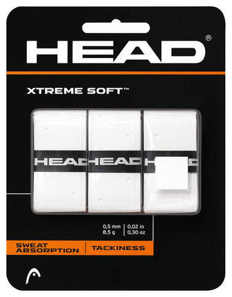 Head Extreme Soft Overgrip x3 White