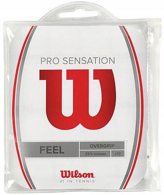 Set van 12 tennis handvatten wilson pro sensation