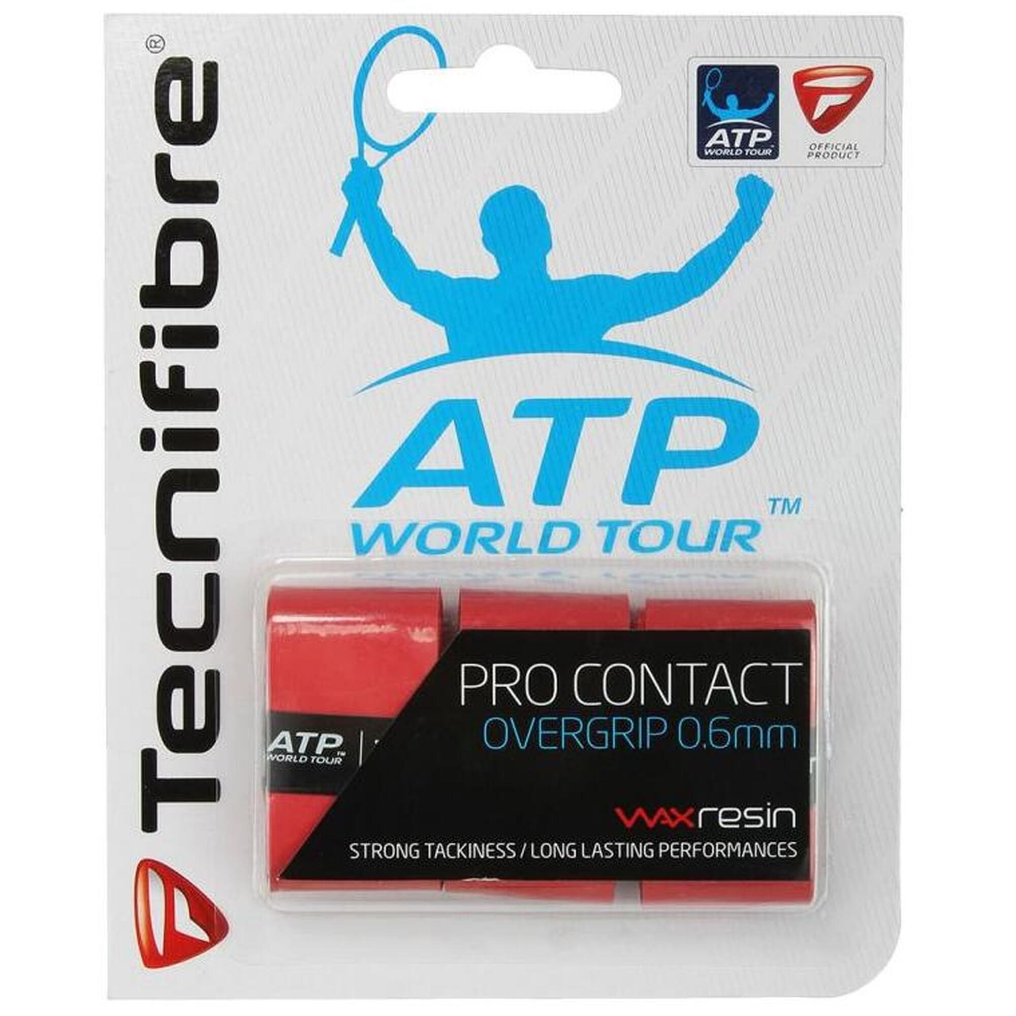 Owijka wierzchnia Tecnifibre Pro Contact 3P - red