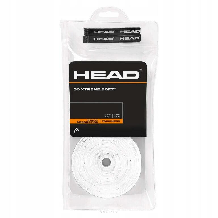 Owijki tenisowe Head Xtremesoft white 30P