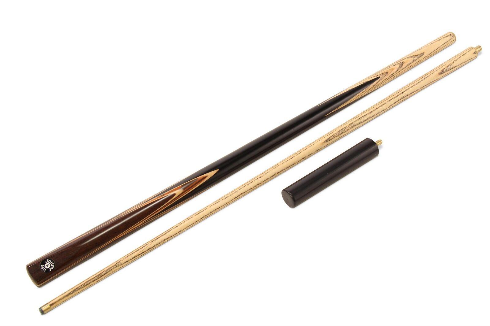 Jonny 8 Ball CLASSIC TIGER 2pc Centre Joint Matching Ash Snooker/ Pool Cue 9mm 7/7