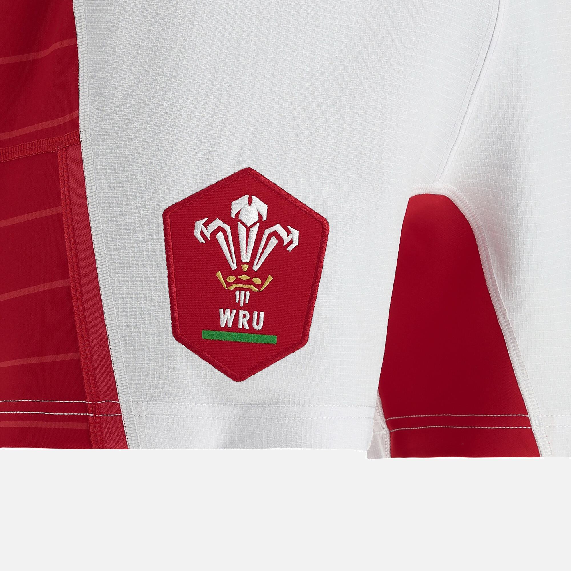 Macron Wales WRU 21/23 Mens HOME Rugby GAME SHORT 5/5