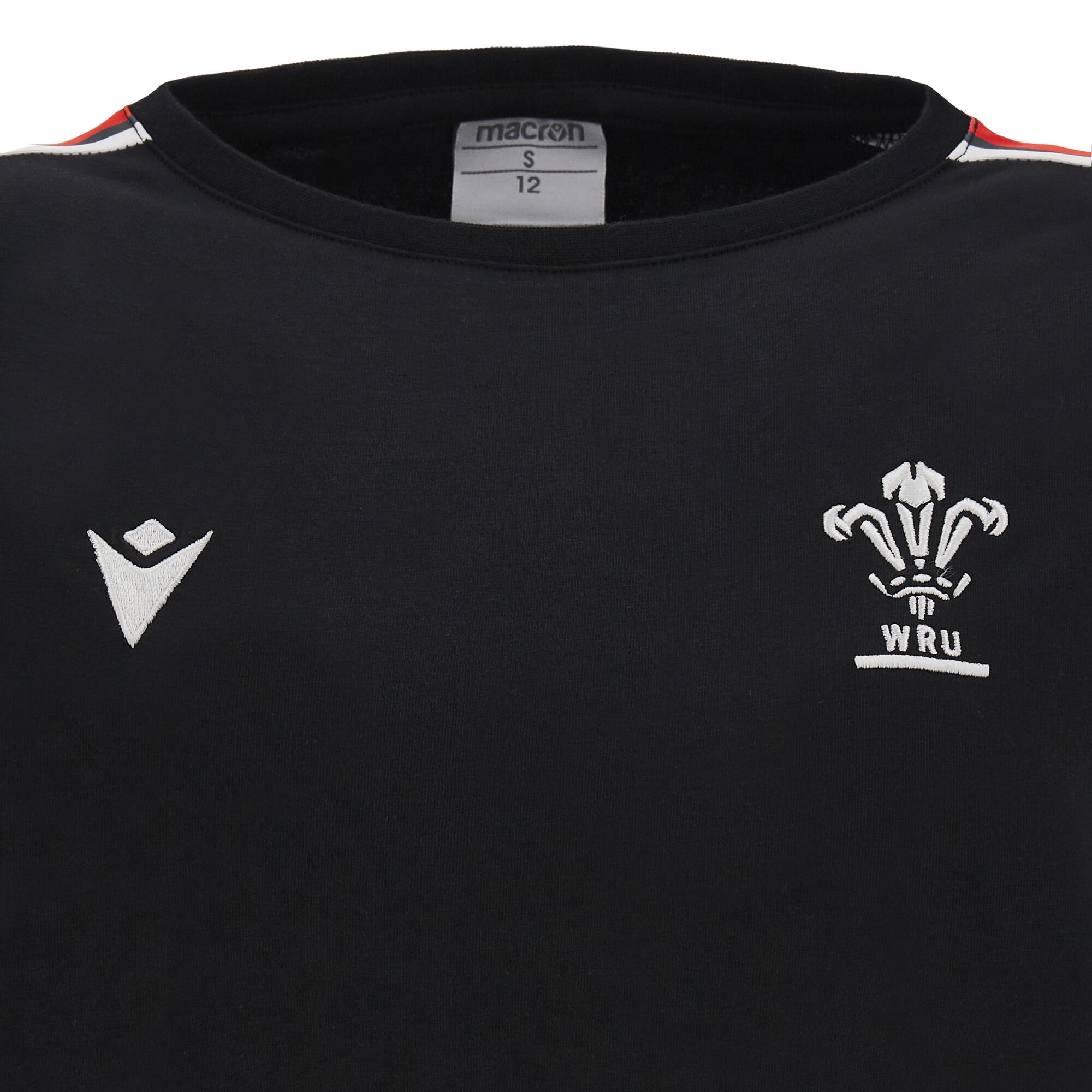 Macron Wales Rugby WRU 22/23 Womens POLO Shirt 3/3