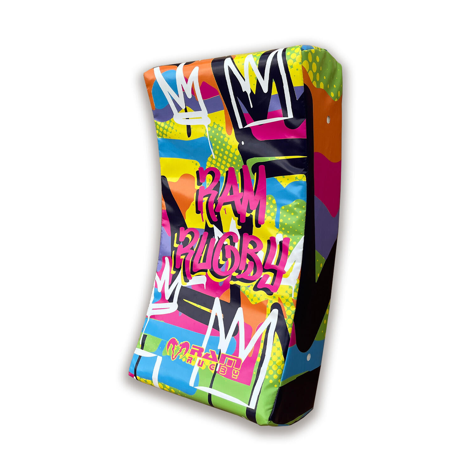 RAM RUGBY Ram Rugby - Curve Hit Shield - Graffiti - UK Made for Durability