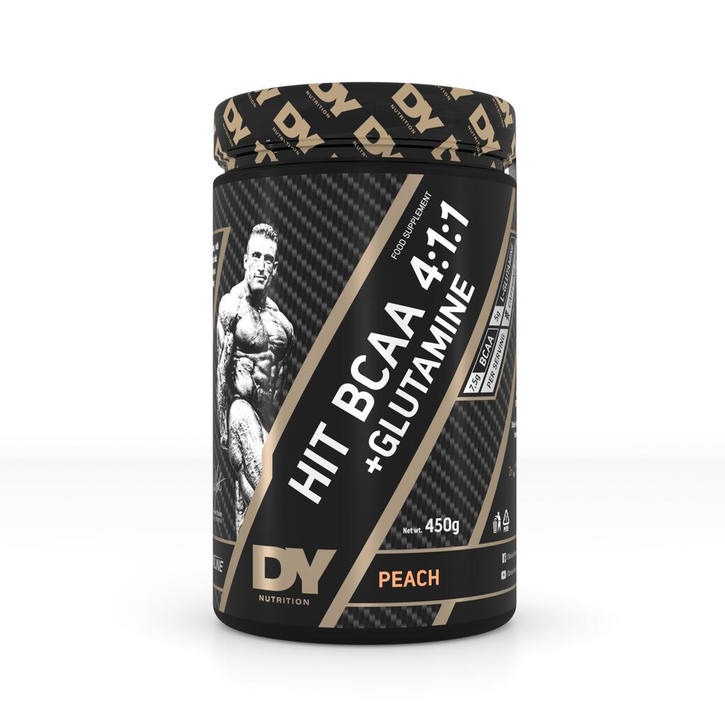 Dorian Yates HIT BCAA 4:1:1 + Glutamine 450g peach