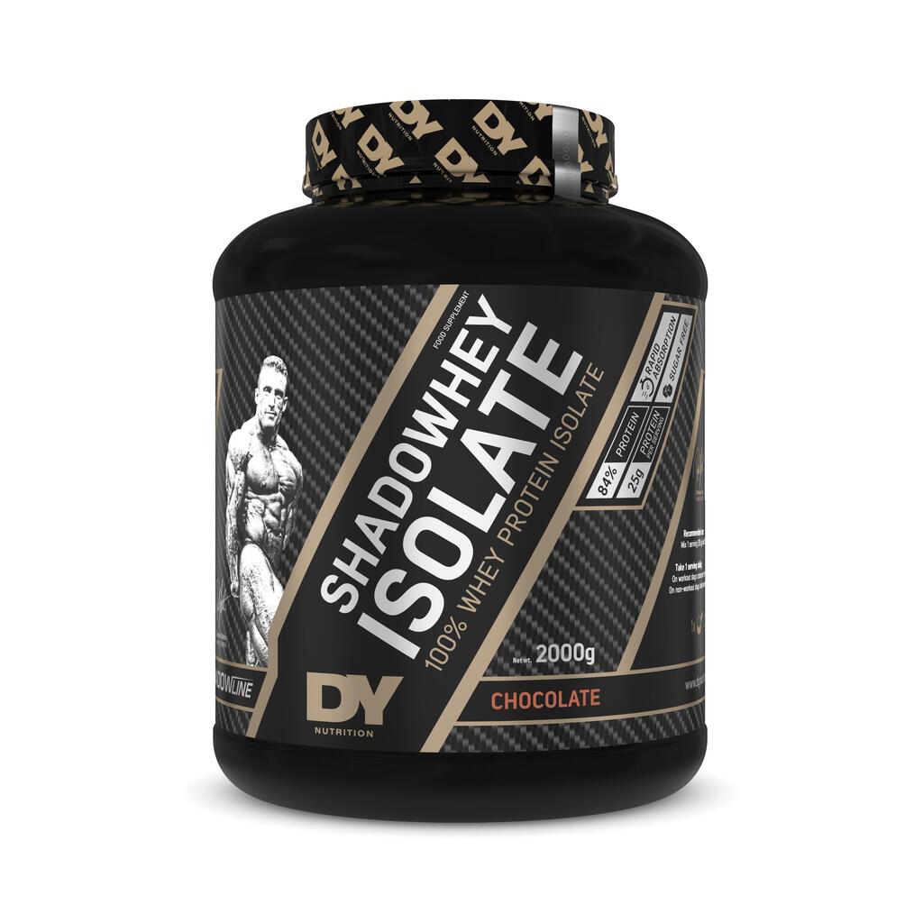 Dorian Yates Shadowhey Isolate 2000g + FREE Shaker chocolate