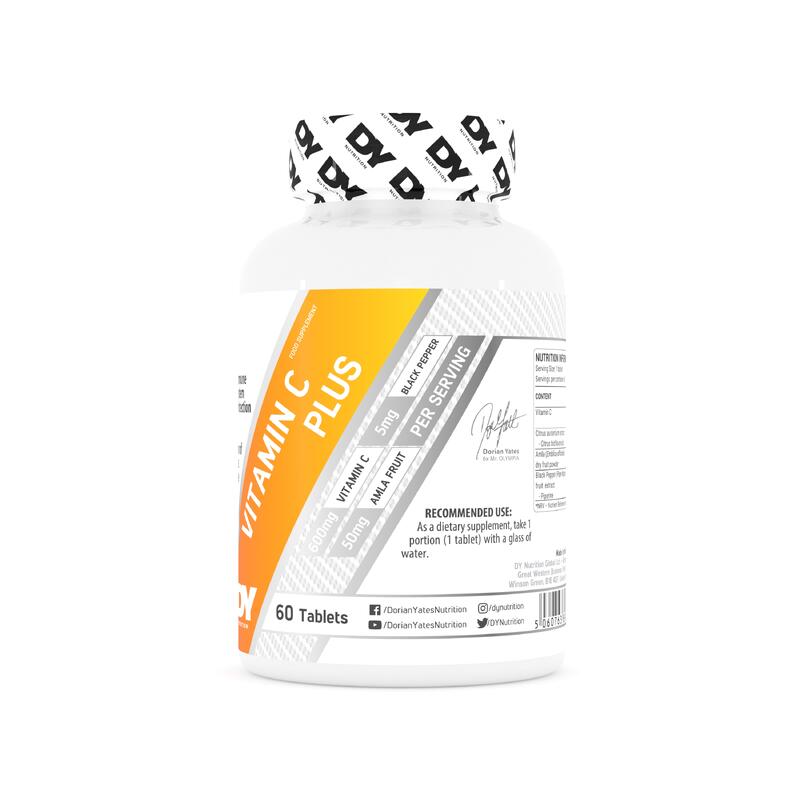 Vitamina C Plus, Dorian Yates Nutrition, 60 tablete