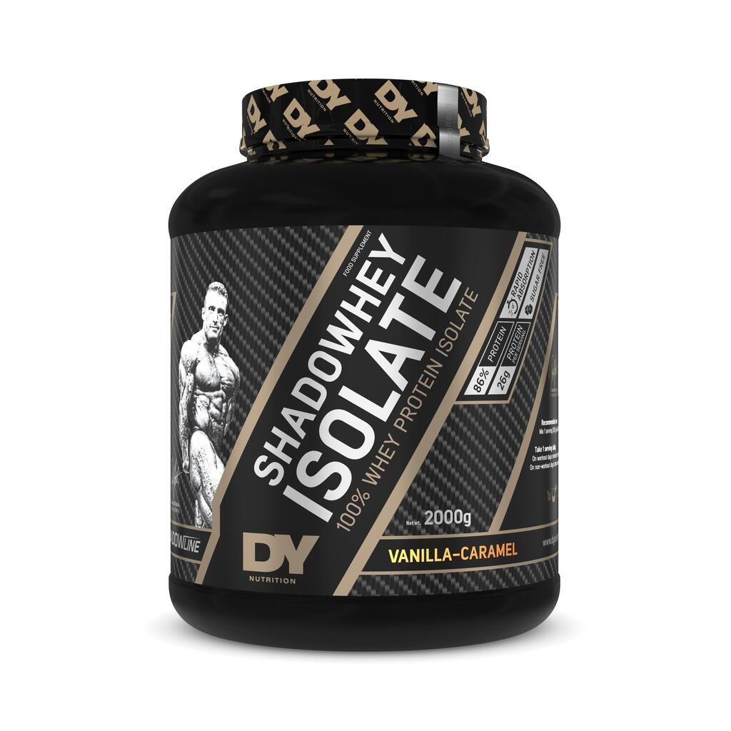 Dorian Yates Shadowhey Isolate 2000g + FREE Shaker vanilla caramel