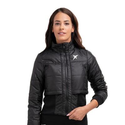 Zwart dropshot romina gewatteerd jack