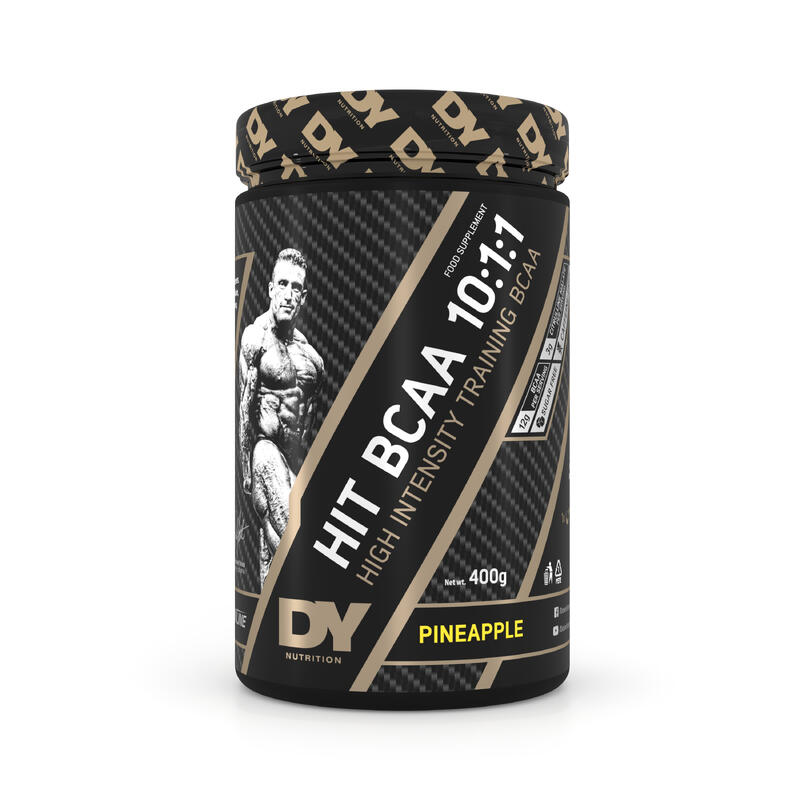 Aminoacizi pudra, Dorian Yates Nutrition HIT BCAA 10:1:1 Ananas 400 g