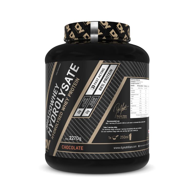 Proteina Hidrolizata din Zer Shadowhey, DY Nutrition, Vanilie, 2.27kg