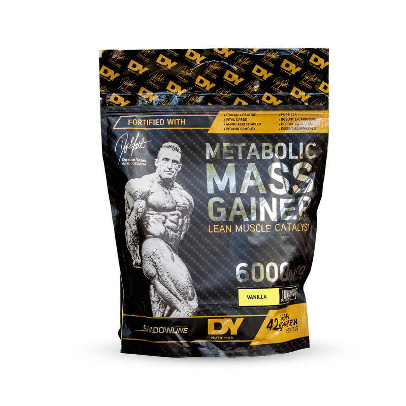 Gainer Metabolic Mass Gainer, Dorian Yates Nutrition, Vanilie, 6kg