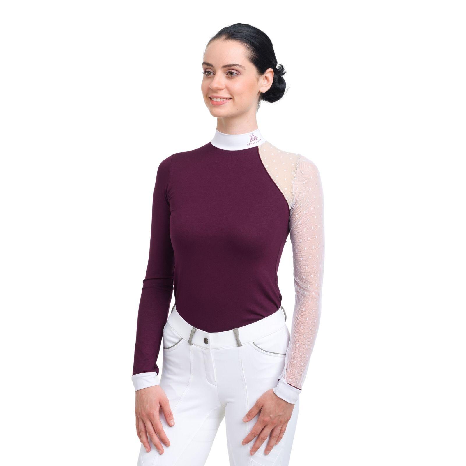 MODERN DAME long-sleeved polo shirt