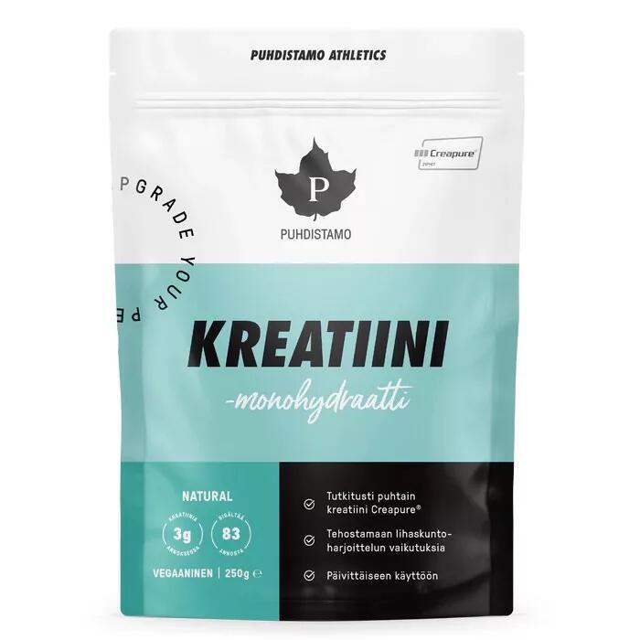 Athletics Kreatin Monohidrát, Creapure® Creatine, natúr, 250g