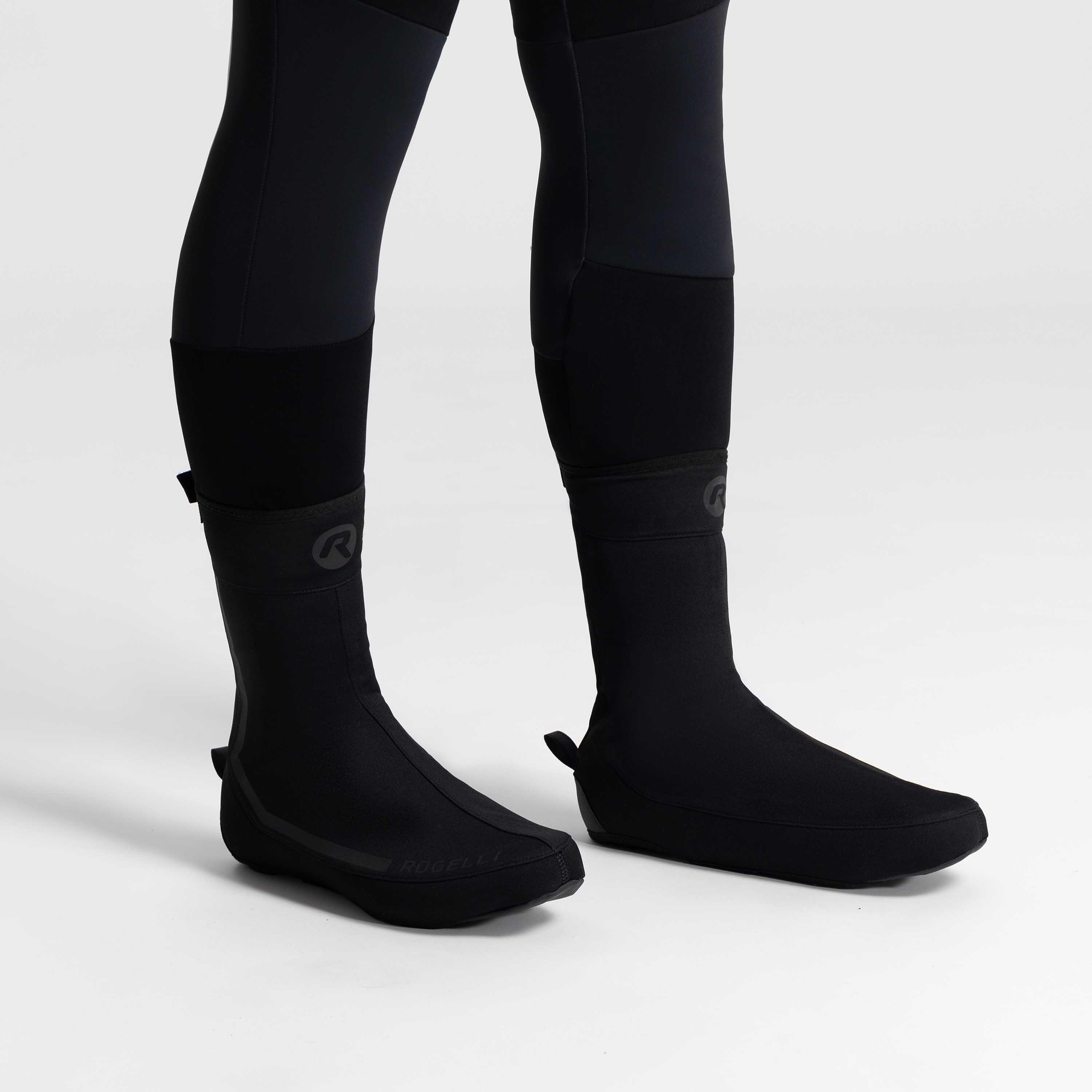 Fahrrad Überschuhe Rennrad Schwarz Essential Softshell 2/7