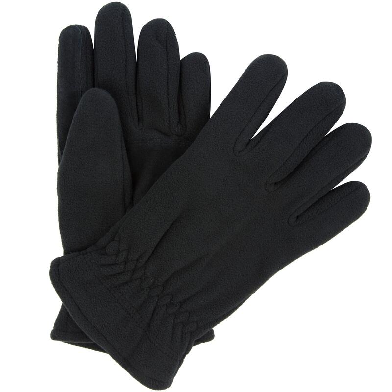 Kingsdale Gants de randonnée thermiques pour homme - Le noir