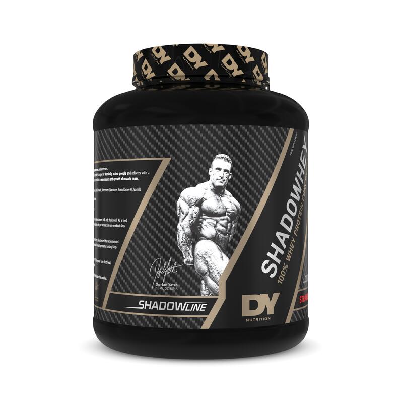 Proteina Concentrata din Zer Shadowhey, DY Nutrition, Capsuni si Banane