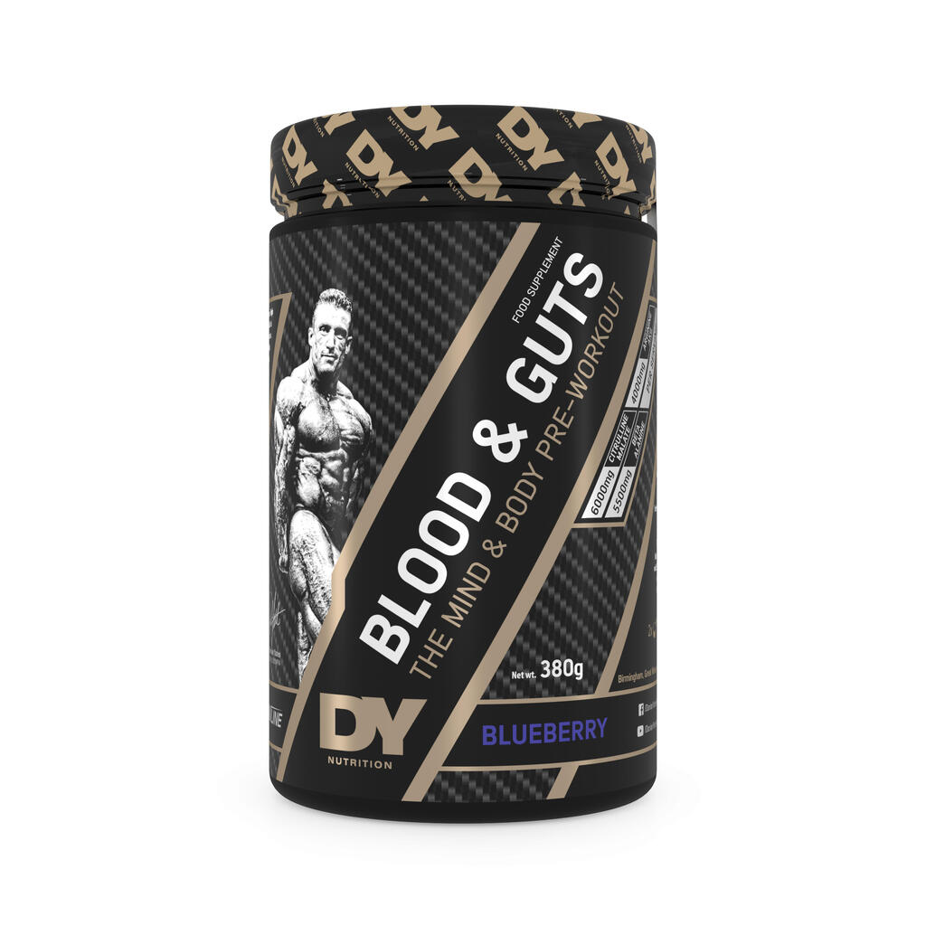Dorian Yates Blood & Guts 380 g blueberry