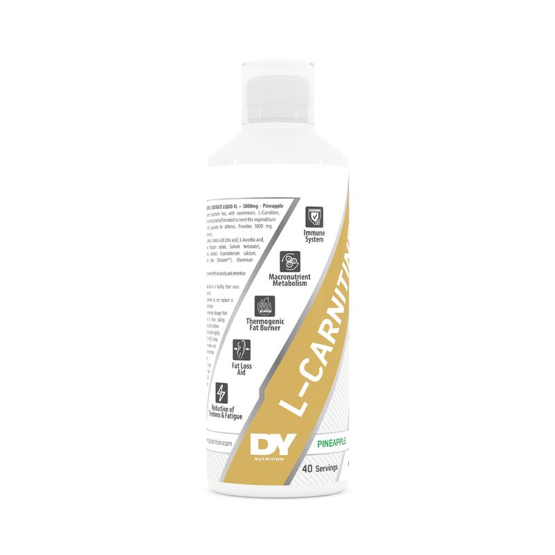 L-carnitina lichida xl Dorian Yates Nutrition, Ananas 1000 ml