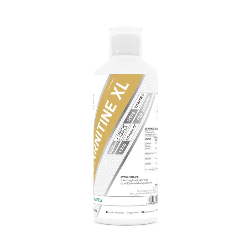 L-carnitina lichida xl Dorian Yates Nutrition, Ananas 1000 ml