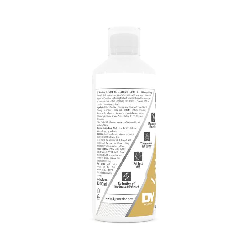 L-carnitina lichida xl Dorian Yates Nutrition, Mango 1000 ml