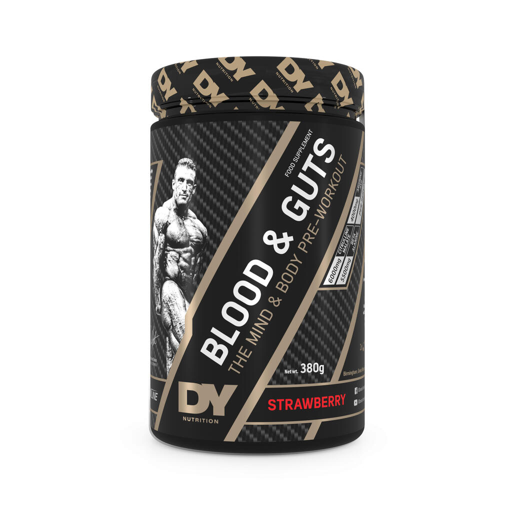 Dorian Yates Blood & Guts 380 g strawberry