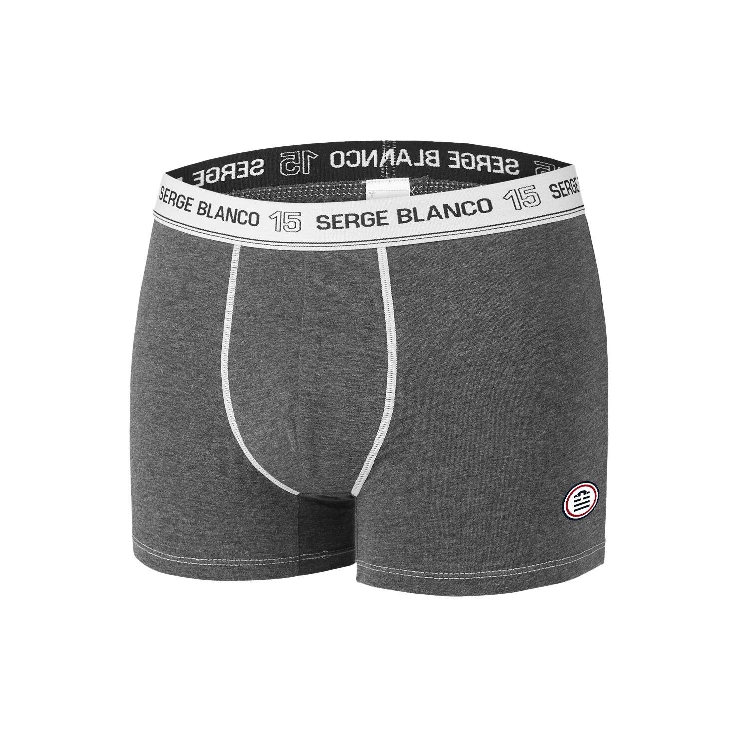 Lot de 4 Boxers coton homme avec surpiqûres Class 4/5