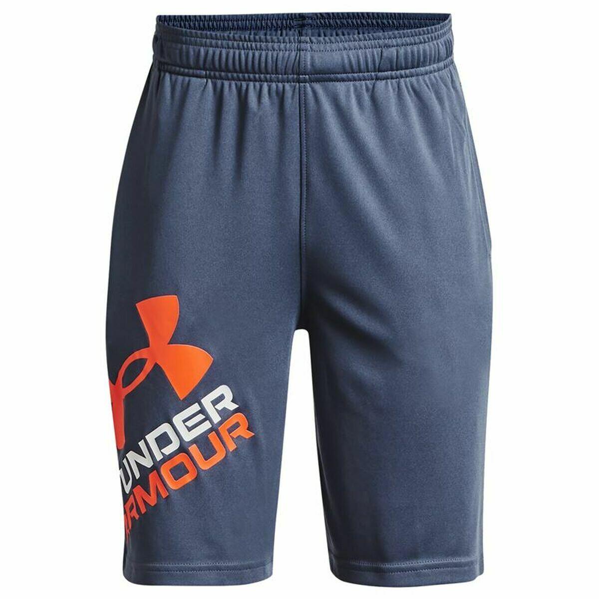 Pantaloncini Sportivi per Bambini Under Armour Prototype 2.0 Logo Azzurro UNDER ARMOUR Decathlon