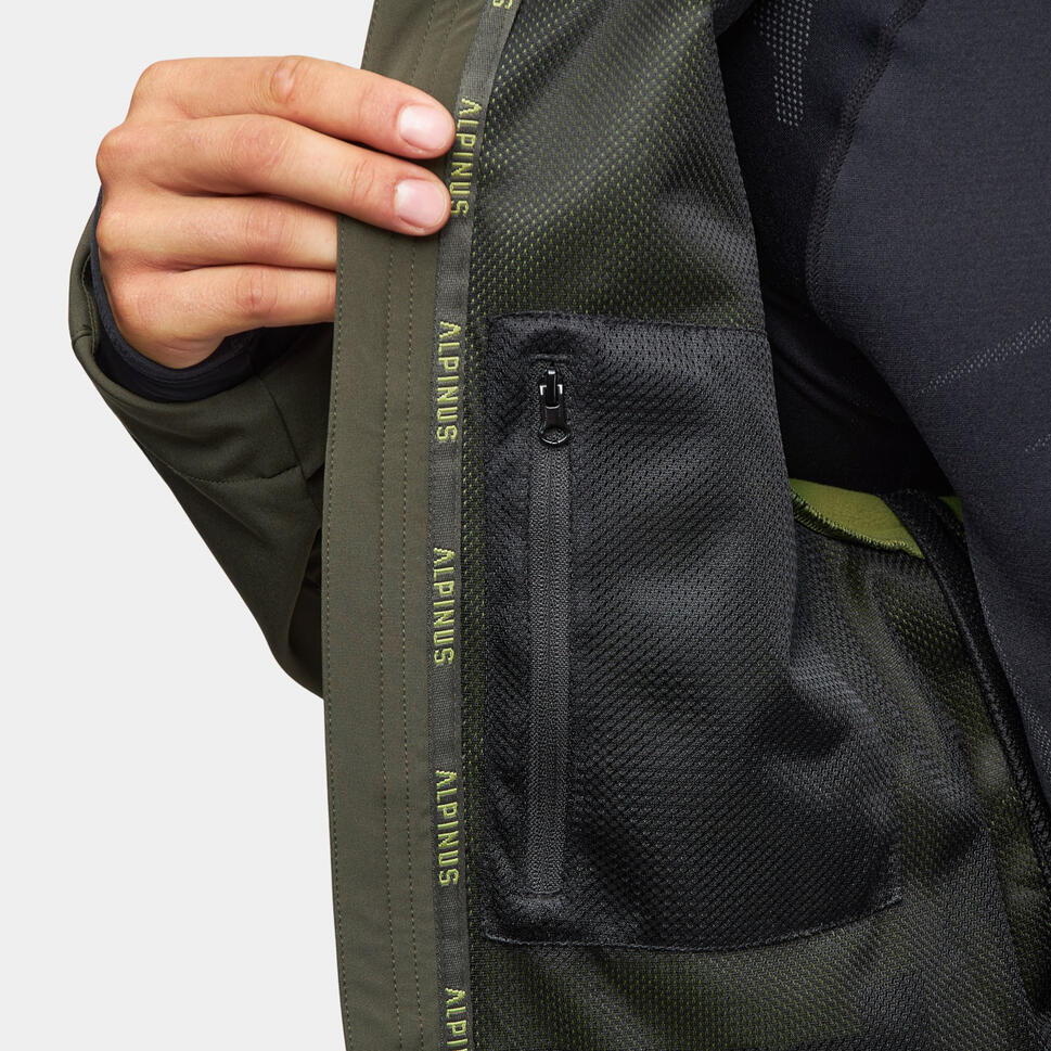 Kurtka softshell męska trekkingowa Alpinus Roignais