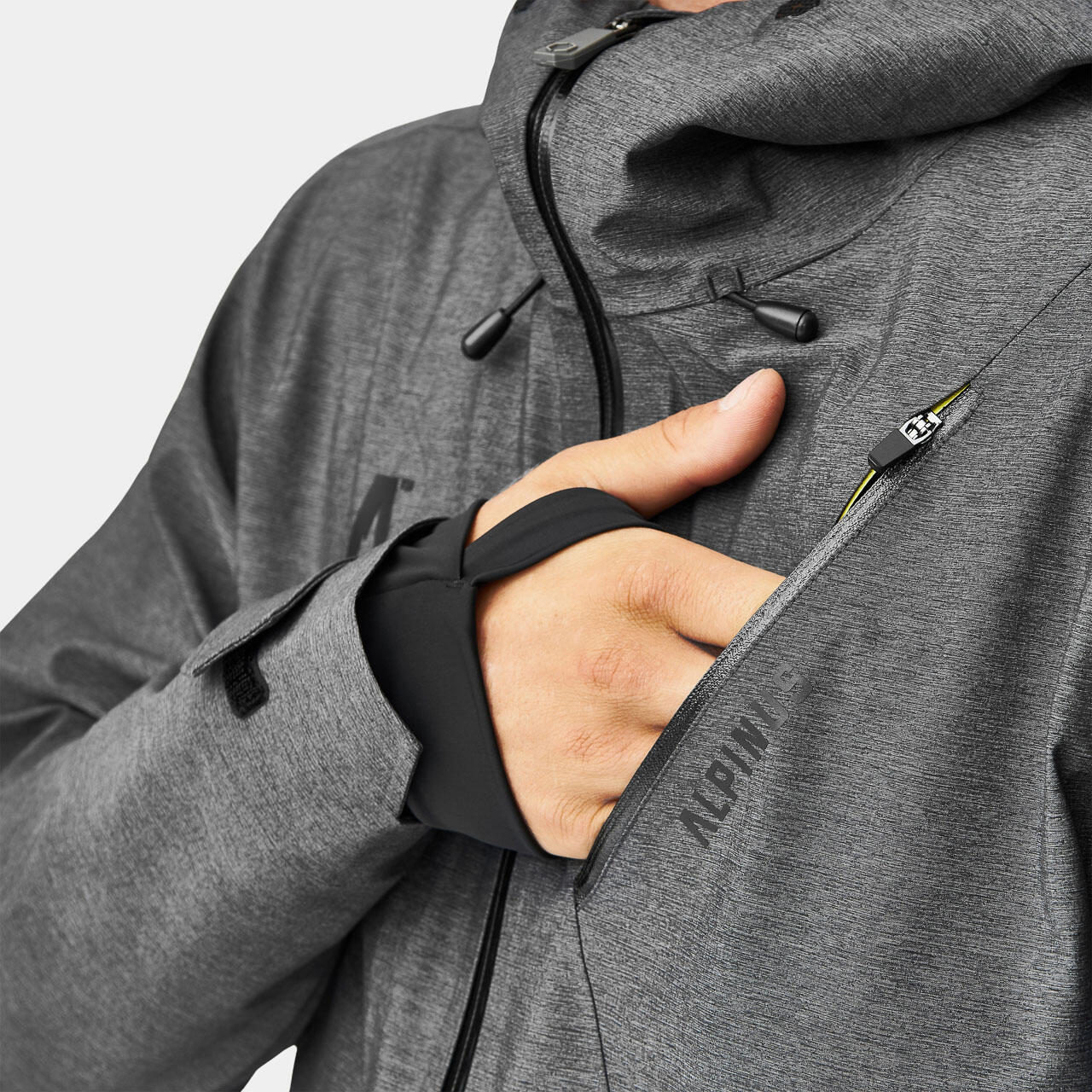 Veste de randonnée imperméable Alpinus Stromlo - Homme 4/7