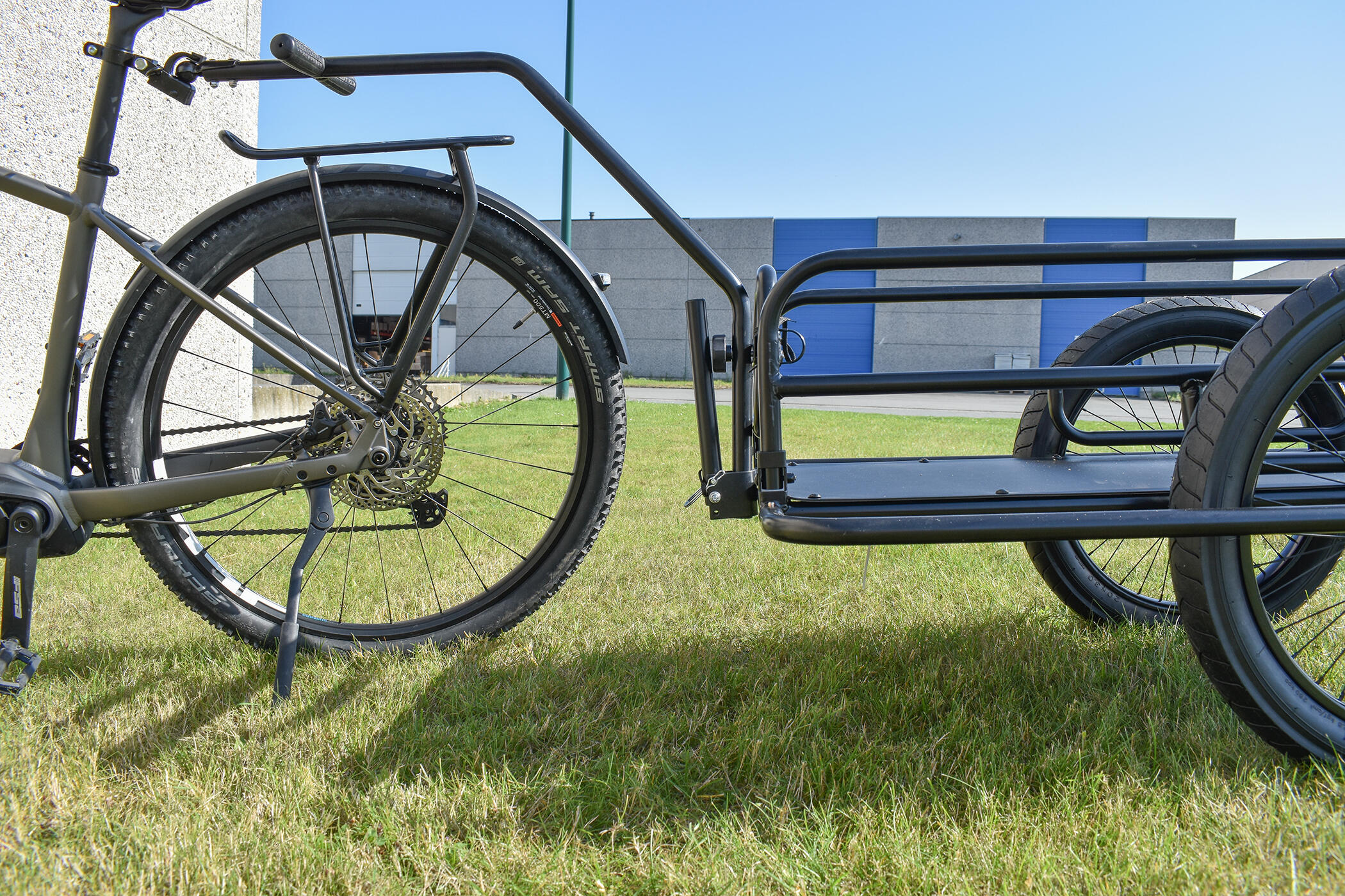 Gancio di traino per bicicletta pieghevole sul reggisella 4/7