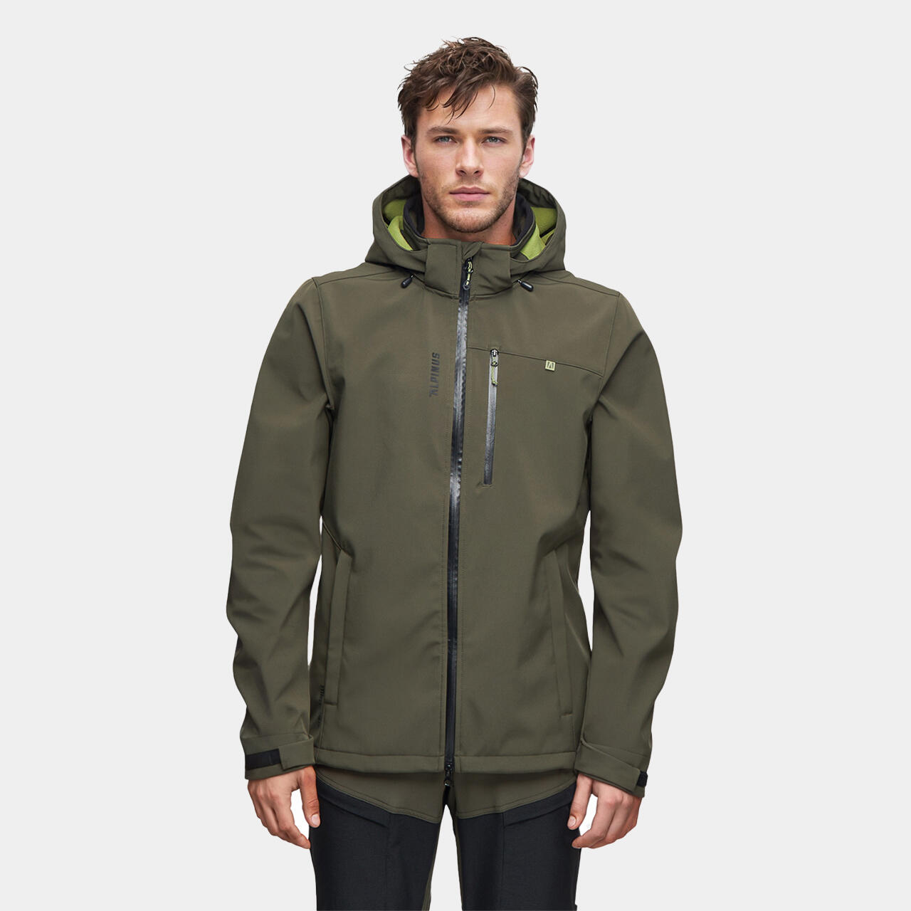 Alpinus - Veste Softshell De Trek Montagne Alpinus Roignais - Homme - Veste - Vert - 38 S - Decathlon