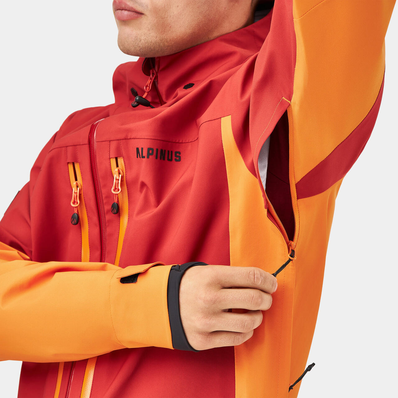 Veste de trekking en hardshell Alpinus Besso - Homme 5/7