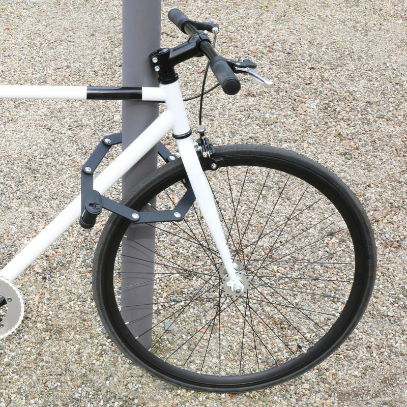 Sicherheits-Faltschloss, sicheres Fahrradschloss 89cm lang für E-Bike & Fahrrad