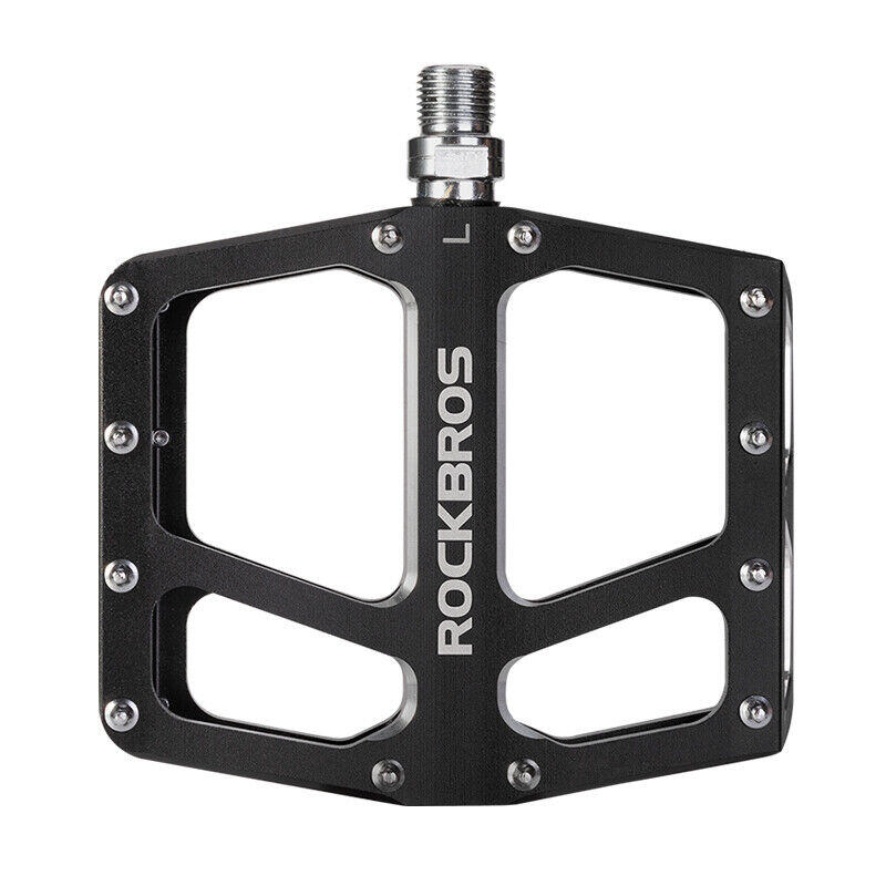 Pedały rowerowe platformowe Rockbros K399-BK, aluminium