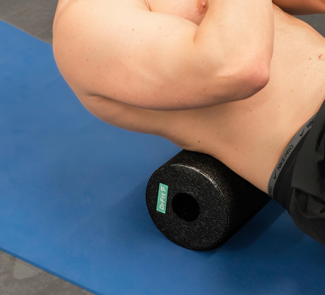 Mata do ćwiczeń fitness karimata do jogi do pilatesu i rehabilitacji DrFit 5/7