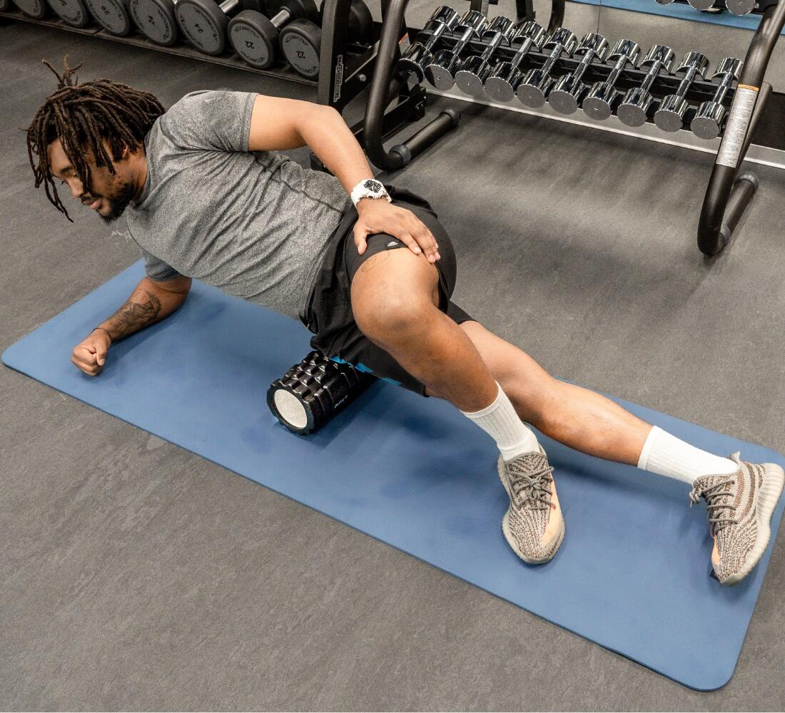 Mata do ćwiczeń fitness karimata do jogi do pilatesu i rehabilitacji DrFit 6/7