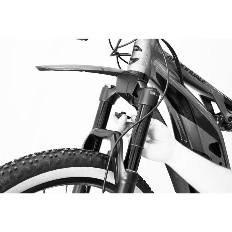 Nuevo sistema montaje Guardabarros delanteros Polisport bicicleta - Guardabarros  bicicleta POLISPORT 