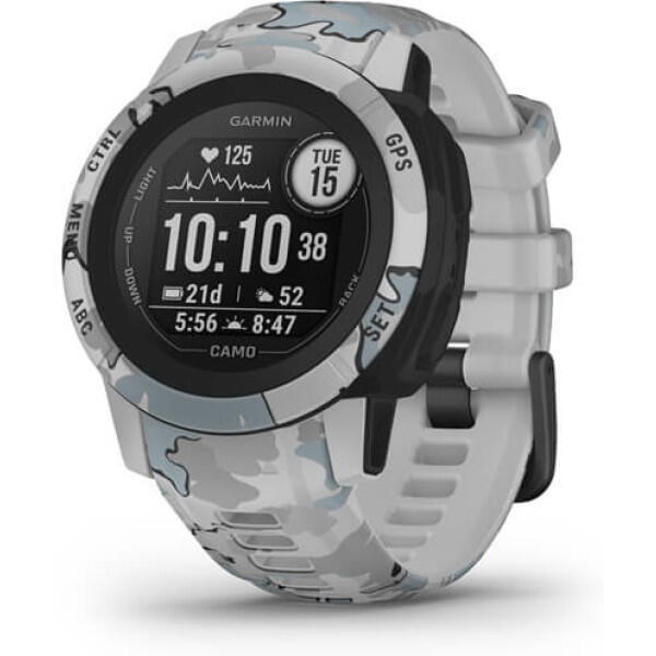 Garmin Instinct 2S GPS Watch Heart Rate Monitor Camo Mist Refurbished