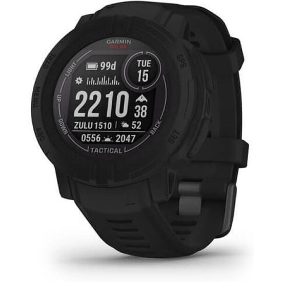 Montre GPS HRM Rugged Garmin Instinct 2 Solar Tactical Edition Reconditionnée