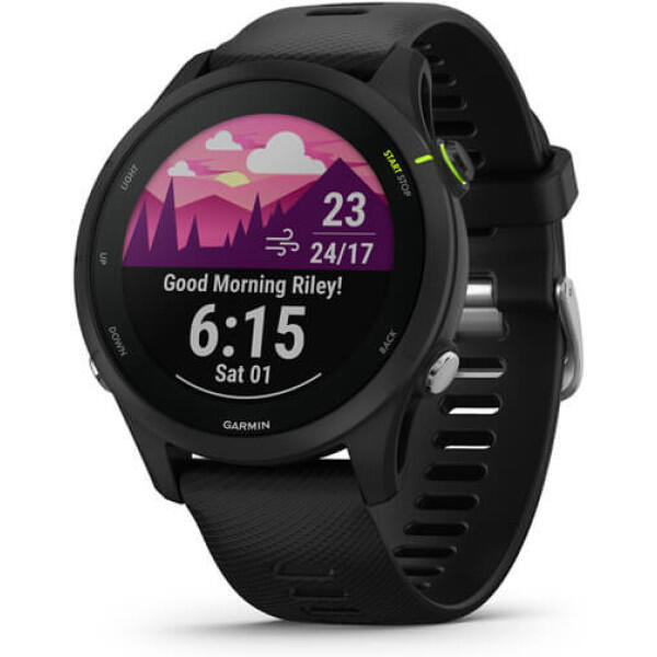 GARMIN Garmin Forerunner 255 Music GPS Sports Running Watch Black Refurbished