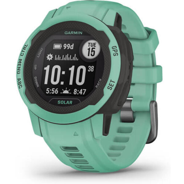 GARMIN Garmin Instinct 2S Solar Rugged GPS Smartwatch HRM Neo Topic Refurbished