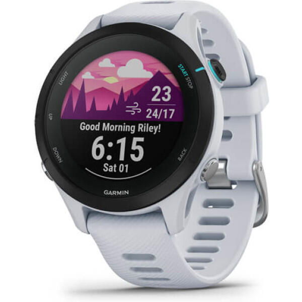 GARMIN Garmin Forerunner 255s Music Running GPS Sports Watch White Refurbished