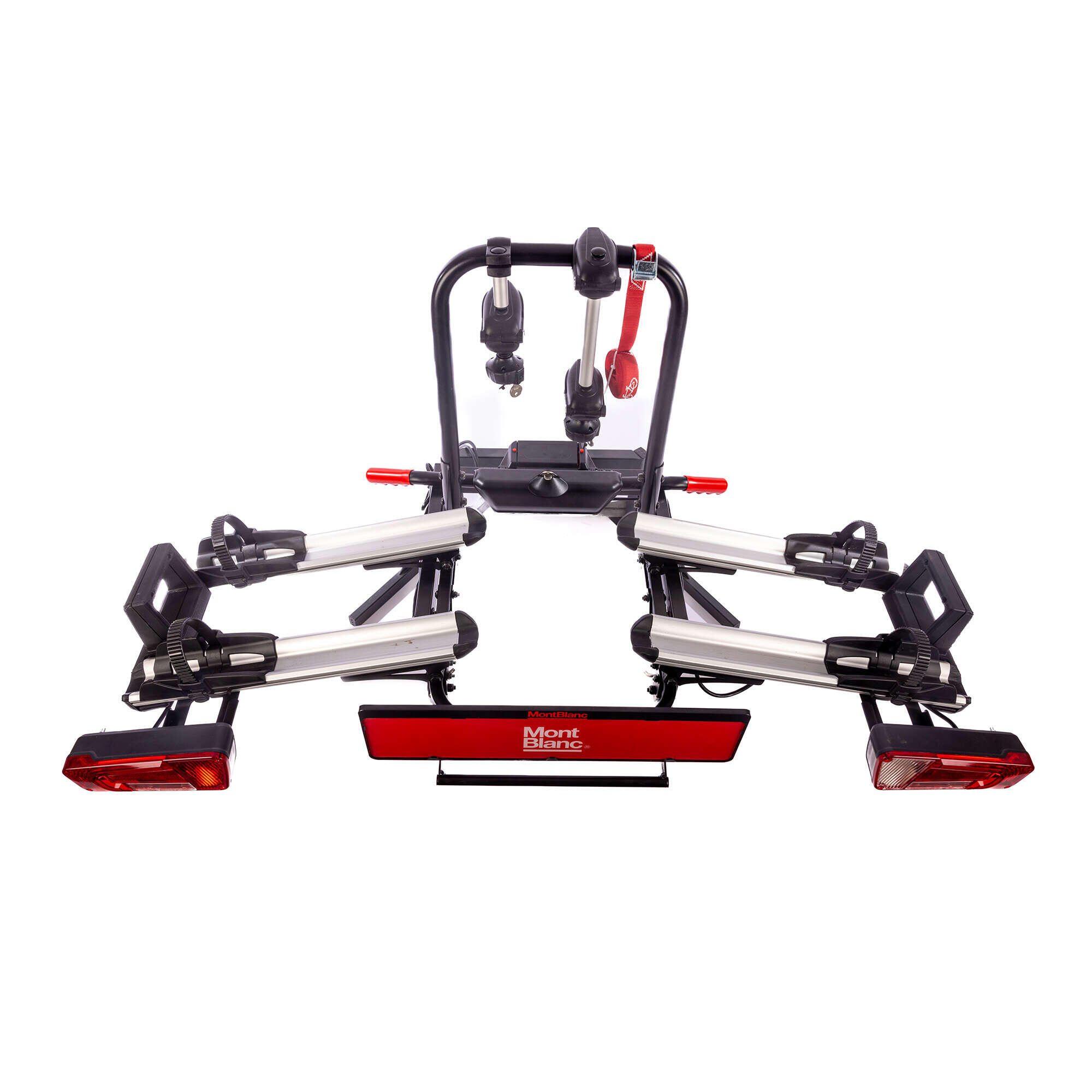 Porte-vélos plateforme sur boule d'attelage SAREK 2 vélos électriques 5/7